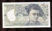 50 Francs  Quentin De La Tour  1988 - 50 F 1976-1992 ''quentin De La Tour''