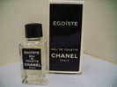 CHANEL " EGOISTE" MINI EDT PLEINE  4 ML  LIRE !!! - Miniaturen Flesjes Heer (met Doos)