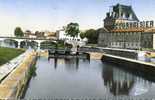 JARNAC - LE PONT ET LES ECLUSES - (VERITABLE PHOTO AU BROMURE) - Jarnac