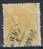 España Alfonso XII, 50 Cts Amarillo, Núm 206a - Used Stamps