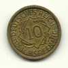 1931 - Germania 10 ReichsPfenning A ---- - 10 Renten- & 10 Reichspfennig