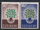 SURINAM - Yvert - 332/33** - Cote 1 € - Refugiados