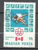 1 W Valeur Oblitérée,used - MAGYAR - HONGRIE - * 1976 - N° 1247-18 - Verano 1976: Montréal