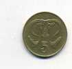 - CHYPRE . 5 CENTS 1994 - Cyprus