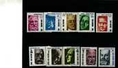 SAN MARINO - 1982  PIONEERS OF SCIENCE  SET  MINT NH - Unused Stamps