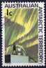 Australian Antarctic 1966 1c Aurora Australis Used - Gebraucht