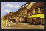 RB 603 -  Super 1976 Postcard - Baldock Hertfordshire - White Horse Street With The Rose & Crown Hotel - Herefordshire