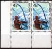 Australian Antarctic 1966 4c Ship, Sailor & Iceberg MNH Pair - Ungebraucht