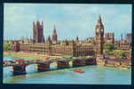 LONDON - THE HOUSES OF PARLIAMENT AND WESTMINSTER BRIDGE - Great Britain Grande-Bretagne Grossbritannien  66047 - Westminster Abbey