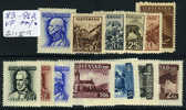 Slovakia 83-94A Mint Hinged & Never Hinged 4 Sets From 1943-44 - Nuevos