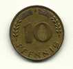 1949 - Germania 10 Pfenning F ---- - 10 Pfennig