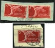 ● ITALIA 1945 / 52 - ESPRESSI - Democratica N. 25 Usati Su Framm. Fil. ?  - Cat. ? € - Lotto N. 5731 /32 - Express/pneumatic Mail