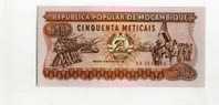 - MOZAMBIQUE  . BILLET .  50 M. 1986 - Moçambique