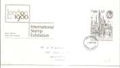 44627)lettera F.d.c. Serie International Stamp Exbition Con Un Valore  + Annullo - 1971-1980 Decimal Issues