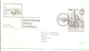 44628)lettera F.d.c. Serie International Stamp Exbition Con Un Valore  + Annullo - 1971-1980 Em. Décimales