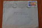 1960  N'KONSAMBA  CAMEROUN EX COLONIE FRANCAISE OMEC FLAMME P/ NICE 06 MARCOPHILIE P/ AVION AIR MAIL- SEUL S/ LETTRE - Brieven En Documenten