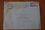 1960  N'KONSAMBA  CAMEROUN EX COLONIE FRANCAISE OMEC FLAMME P/ NICE 06 MARCOPHILIE P/ AVION AIR MAIL- SEUL S/ LETTRE - Briefe U. Dokumente