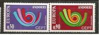 FrenchAndorra :1973: Michel 247-8mnh** - 1973