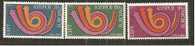 Cyprus :1973: Michel 389-91mnh** - 1973