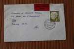 DEUTSCHE BUNDESPOST 1959 LETTRE Aff. Exprés   OMEC Manuel DE KARLSRUH POUR NICE 06  France  MARCOPHILIE - Briefe U. Dokumente