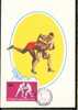 Romania 1969 MAXICARD MAXIMUM CARD FDC, Lutte Greco-Romane Et Libere Championnats Individuel Very Rare . - Lucha