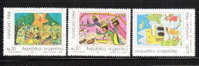 Argentina 1984 Childrens´ Paintings Christmas MNH - Nuovi