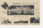 33 LESPARRE SOUVENIR 9eme PATRONAGES GROUPE DE MUSIQUE CATHOLIQUE 1913 ET MULTIPLES VUES - Lesparre Medoc