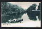 RB 546 - Early Postcard  - Rowing Boat & Swan - Clewer Church Berkshire - Andere & Zonder Classificatie