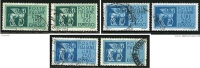 ● ITALIA 1968 / 76 - ESPRESSI - CAVALLI ALATI  N. 36 E 37 Usati - Cat. ? € - L. 5779 /81 /82 - Poste Exprèsse/pneumatique