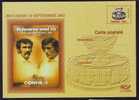 Entier Postal Stationery 165/2002,Ilie Nastase-Ion Tiriac,tennis,unused,edition De Luxe! - Tennis