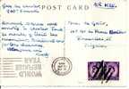 N° Y&t       CP     CHESTER     Vers   BELGIQUE Le 10 AVRIL1960 - Cartas & Documentos