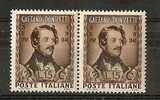 1948 TRIESTE A DONIZETTI Varietà MNH ** - RR7090-3 - Mint/hinged