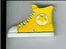 BROCHE CHAUSSURE MARQUE CONSERVE @ JAUNE - Broschen