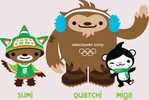 B11-015^^   Mascots    2010 Vancouver Winter Olympic Games  , ( Postal Stationery , Articles Postaux ) - Invierno 2010: Vancouver