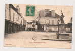 Rozay-en-Brie (77) :  Place Ambroise Adam Environ 1910 (animé, Commerces). - Rozay En Brie
