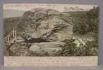 Catskill Mountains, N.Y. - Boulder Rock And Hotel Kaaterskill - No. 13 - Albert Hahn, 229 B'way, N.Y. Printed In Germany - Catskills