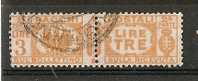 1927-32 RENGO USATO PACCHI POSTALI 3 LIRE - RR6985 - Postal Parcels