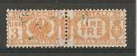 1927-32 RENGO USATO PACCHI POSTALI 3 LIRE - RR6985-6 - Colis-postaux