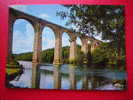 CPM-36-INDRE-LE BLANC -VIADUC SUR LA CREUSE -PHOTO RECTO /VERSO DE LA CARTE EN BON ETAT ,VECU D'USAGE - Le Blanc