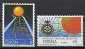 TIMBRE ESPAGNE NOUVEAU 1988 EXPOSITION UNIVERSELLE DE SÉVILLE 92 - ÉTAIT DES DÉCOUVERTES - 1992 – Siviglia (Spagna)