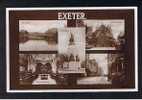 RB 548 - Early Real Photo Multiview Postcard Exeter Devon - Exeter