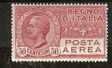 1926-28 REGNO POSTA AEREA 50 CENT MH * - RR6779 - Luftpost