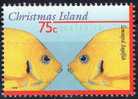 Christmas Island 1995 Marine Life 75c Lemonpeel Angelfish MNH - Christmaseiland