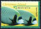 Christmas Island 1995 Marine Life $1 Emperor Angelfish MNH - Christmaseiland