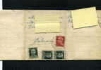 S2173 STORIA POSTALE LUOGOTENENZA  C. 60 X 3 + C. 20 IMPERIALE SENZA FASCETTI - Poststempel