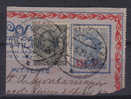 SS532 - B.L.P. , 25 Cent N. 3 Su Ampio Frammento. - Francobolli Per Buste Pubblicitarie (BLP)