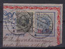 SS532 - B.L.P. , 25 Cent N. 3 Su Ampio Frammento. - Stamps For Advertising Covers (BLP)