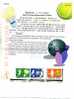 Folder 1997 Sport Stamps Badminton Tennis Bowling - Bocce
