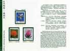 Folder 1995 Bulb Flower Stamps Showy Lily Blood Lily Hyacinth Flora Plant - Nature