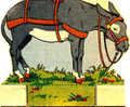 Image Découpi Cartonné Agriculture Scène De Ferme / Animaux / Ane / Donkey  / BIM-1/11 - Tiere